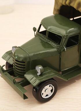 跨境热销 铁艺军车模型手工艺品创意摆件家居餐厅酒柜装饰品 2057