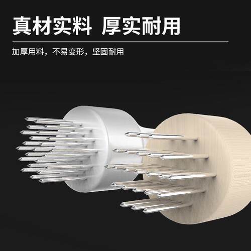 家用扎孔松肉针肉皮扎孔器猪皮松肉器烧肉鸡翅叉松肉器扎孔神器 - 图1