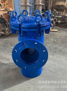快开篮式过滤器篮式除污器工业污水过滤装置提篮式滤网可定做