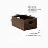 North American black walnut solid wood tea table storage box jewelry storage box tea set cup storage box storage box storage display cabinet