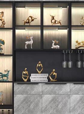 家居饰品现代轻奢高档装饰摆饰客厅办公室酒柜餐柜书柜高级软装