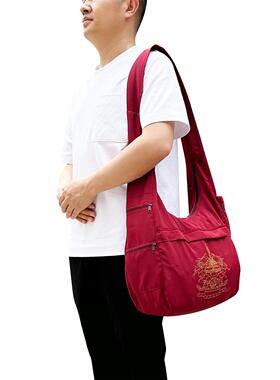 佛具禅修袋僧包僧袋居袋士朝山袋罗汉袋纹咨询客服棉布平密月形藏