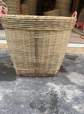 箩筐竹编小竹筐竹篓垃圾挑泥土手工制品竹制品食材蔬菜筐子竹篮子
