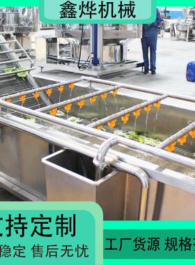 500荷豆泡气清机 苦菊洗菜机 青刀兰豆气泡清洗机 清洗洗流水线