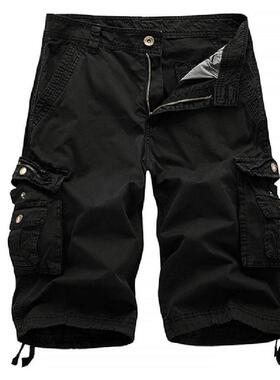 Plus size 48 Cargo shorts Clothes short pants for men summer