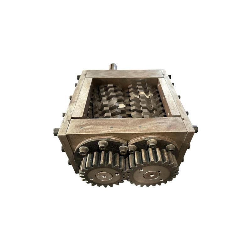 Stainless steel shredder chassis stainless steel double shaft shredder shredder manufacturer direct sales stainless steel shredder