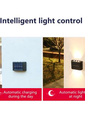 Solar Wall Lamp Outdoor Solar Light Waterproof Up And Down L