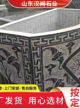 天然老石槽户外圆缸花盆旧猪槽石磨园林景观牛槽马槽养鱼水池石槽