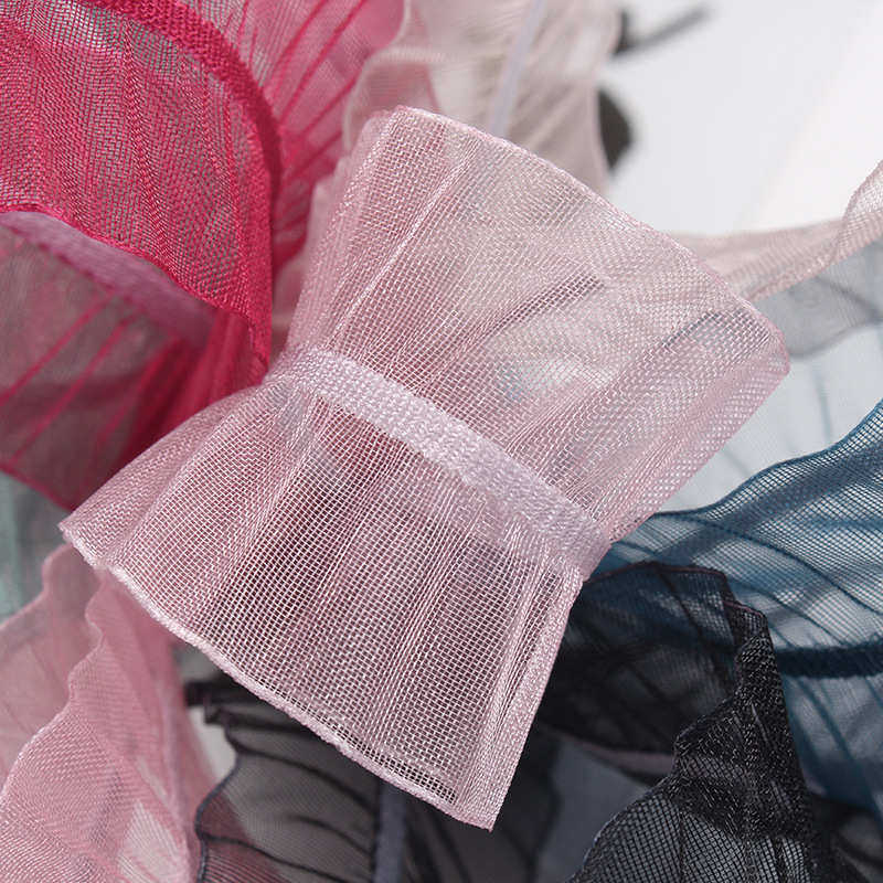 韩国单皱纱织带DIY手工丝带蝴蝶结材料荷叶边雪纱单条纹皱纹纱带,淘宝优惠券,粉丝福利购,淘宝优惠卷