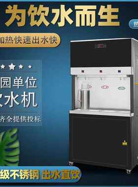 直饮水机商用大容量学校单位工厂大型烧水过滤直饮机全自动开水器