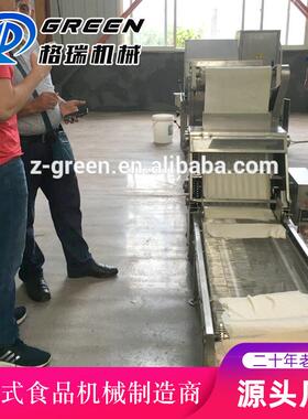 厂家现货春卷皮机 燃气加春卷皮机 放形商用春卷皮加工机器