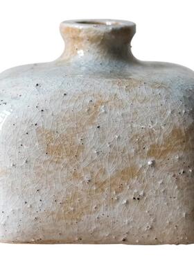 手工艺术 仿古做旧陶罐花瓶花器花插 风格中式美式日式