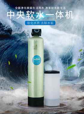 软水机锅炉软水过滤器设备去除水垢软化树脂阻垢软水处理器
