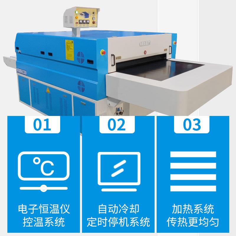 ED-900SP粘合机6组发热板毛绒面料连续式粘合机服装面料粘合机 - 图0