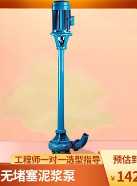 无堵塞排污泥浆泵 NL立式泥浆泵 NLP液下排污水污泥浆泵