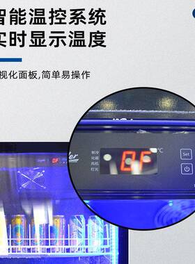 网红酒水柜酒吧超市啤酒饮料柜立式风冷冰箱大容量冷藏展示柜