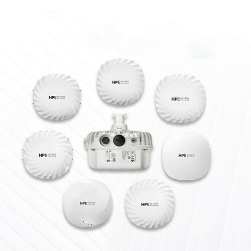 Wi-Fi 6双频MU-MIMO 吸顶高密室内AP Aruba 安移通 AP-515 Q9H62A - 图1