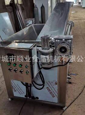 商用小型油炸机薯条鱿鱼圈油炸机茄盒耦合油炸锅烧鸡扒鸡油炸机