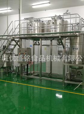 大型散装鸡血豆腐流水线 整套老鸭血加工机器 火锅血旺制作设备