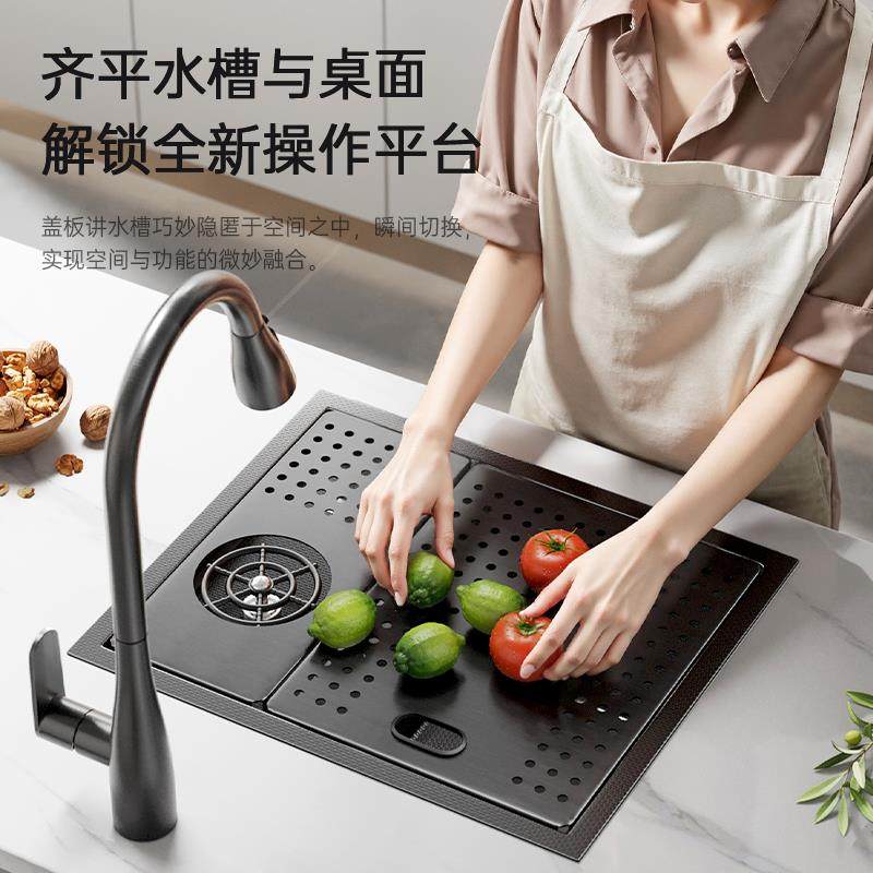 隐藏吧台小水槽厨房中岛304不锈钢洗菜盆45x38/48x30/55x32/60x35,淘宝优惠券,粉丝福利购,淘宝优惠卷