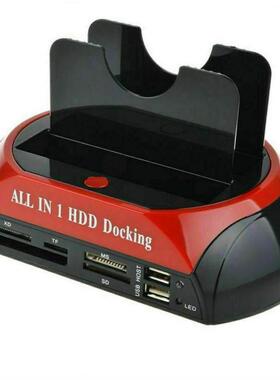 Dual All In 1 Hd/HDD Dock/Docking Station Hard Disk/Drive Hd