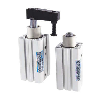 转角薄型气缸 MKS12X10L 旋转压紧气缸 转压回转气缸 长拓CHANTO - 图0