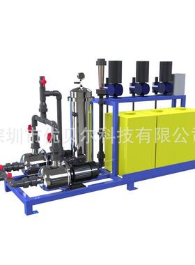 工业水处河理超滤765设备水净水化废水循环系处理超滤统主机