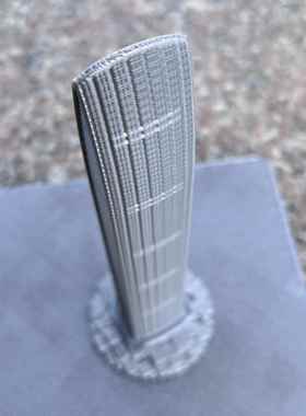 深圳京基100大厦模型深圳地标建筑摆件简约旅游礼品建筑工艺礼品