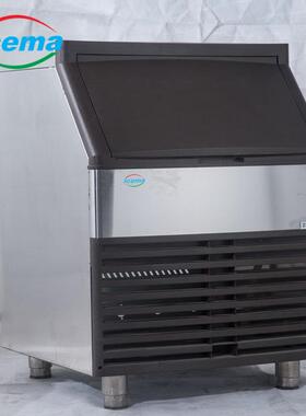 冰玛140kg商用制冰机奶茶店酒吧方冰大型制冰机