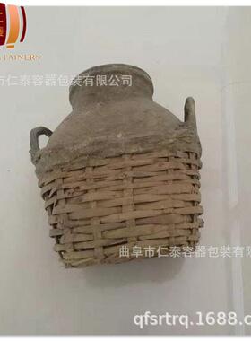 传统工艺5斤10斤不锈钢内胆桑皮纸酒娄现货供应酒篓酒篓容器