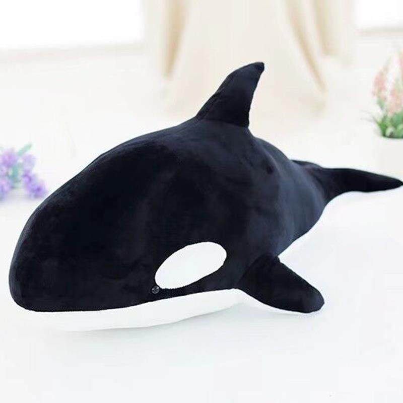 可爱黑虎鲸毛绒玩具公仔鲸鱼抱枕海豚布娃娃儿童礼品女生礼物,淘宝优惠券,粉丝福利购,淘宝优惠卷