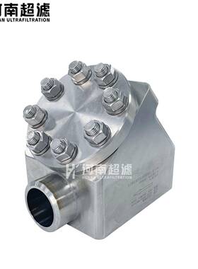 航天精密超温10Mpa Y型过滤器500℃ 氮气向过滤 5μm
