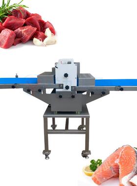 腊肉切块机商用切猪肉块机全自动切牛肉块设备不锈钢冻肉切条机
