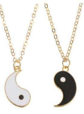 跨境爆款合金太极太极编织手链