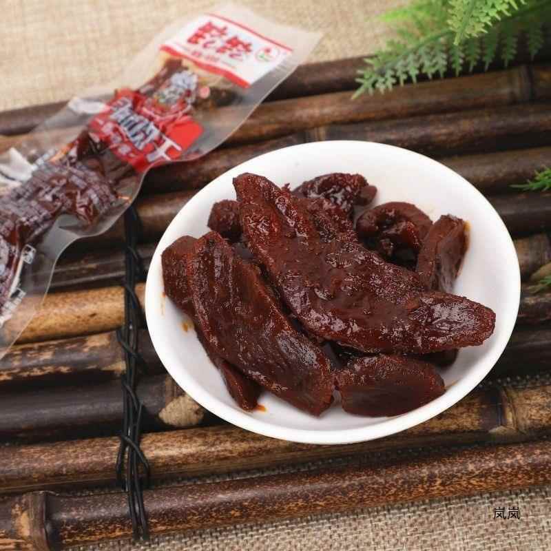 Lulu hand-shredded jerky, spicy flavor, spicy flavor, original air-dried duck jerky, small packaged dried meat braised snacks