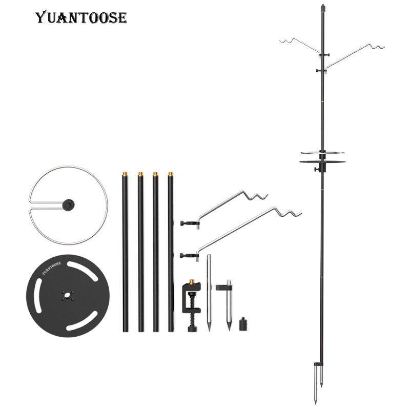 置户外露营铝合金物diy折叠架灯架可调桌面插多功能节地 野营洗漱,淘宝优惠券,粉丝福利购,淘宝优惠卷