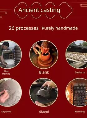 带盖黄色陶瓷家用聚宝盆客厅玄关装饰品风水招财聚财开业乔迁摆件