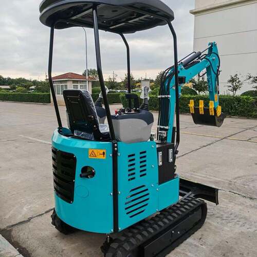 市政绿化17微型挖掘机土石方施工小挖机地基开挖多功能钩机现货 - 图0