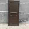 Brown pure aluminum alloy door courtyard door interior door storage room door full gusset bath thickened wear-resistant