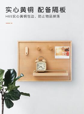 实木计量箱阻挡新型中式开关箱开关储物架客厅配电箱装饰画弱电箱
