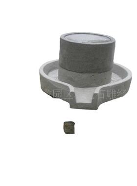 艺石雕重手工 庆春长期石雕供应石磨家居雕刻 摆石磨饰