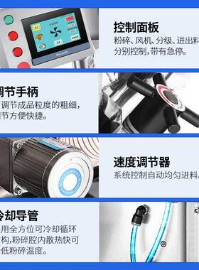 祥明CWF-300S分级式超微粉碎机超细研磨机食品化工材打粉机