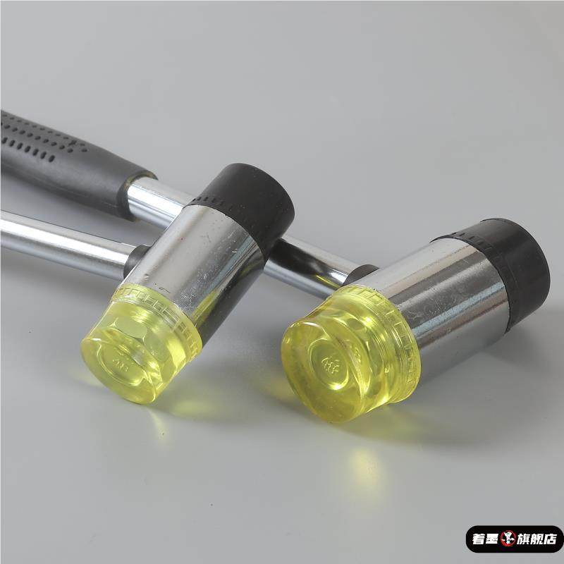 硅胶工具锤黑色正骨橡胶锤子橡皮锤弹力榔头实心中号双头木地板,淘宝优惠券,粉丝福利购,淘宝优惠卷