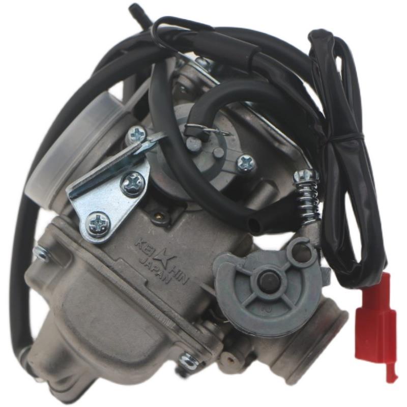 踏板车省油京滨GY6豪迈125鬼火150摩托女装助力车通用化油器 - 图1