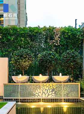 流水饰品，水碗，水景喷泉，水系统，流水碗，水盆，循环瀑布，池