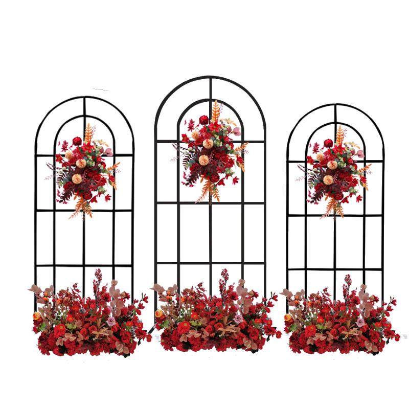 新款婚庆铁艺中式路引道具婚礼舞台创意造型屏风迎宾区异形花架,淘宝优惠券,粉丝福利购,淘宝优惠卷