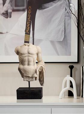 古典欧洲经电典人像雕塑摆斯件大家ZY8236卫维纳客厅视柜居装饰跨