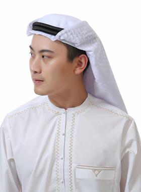 Fashion Muslim shemagh + Agal Men Islam Arabic Hijab Islamic