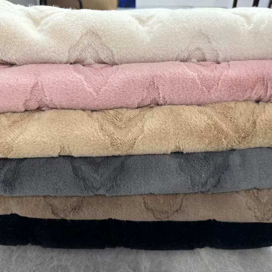 2024新品3D兔毛提花毛绒布家纺鞋材服装时尚面料,淘宝优惠券,粉丝福利购,淘宝优惠卷