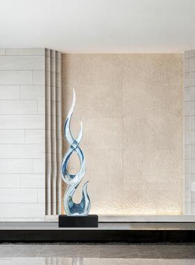 直销新款大号落地节节高升酒店大堂摆件现代简约售楼处装饰摆件电